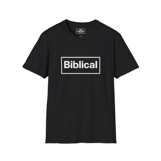 Biblical Oasis-Inspired T-Shirt – Britpop Graphic Tee for True Fans | Live Forever Threads