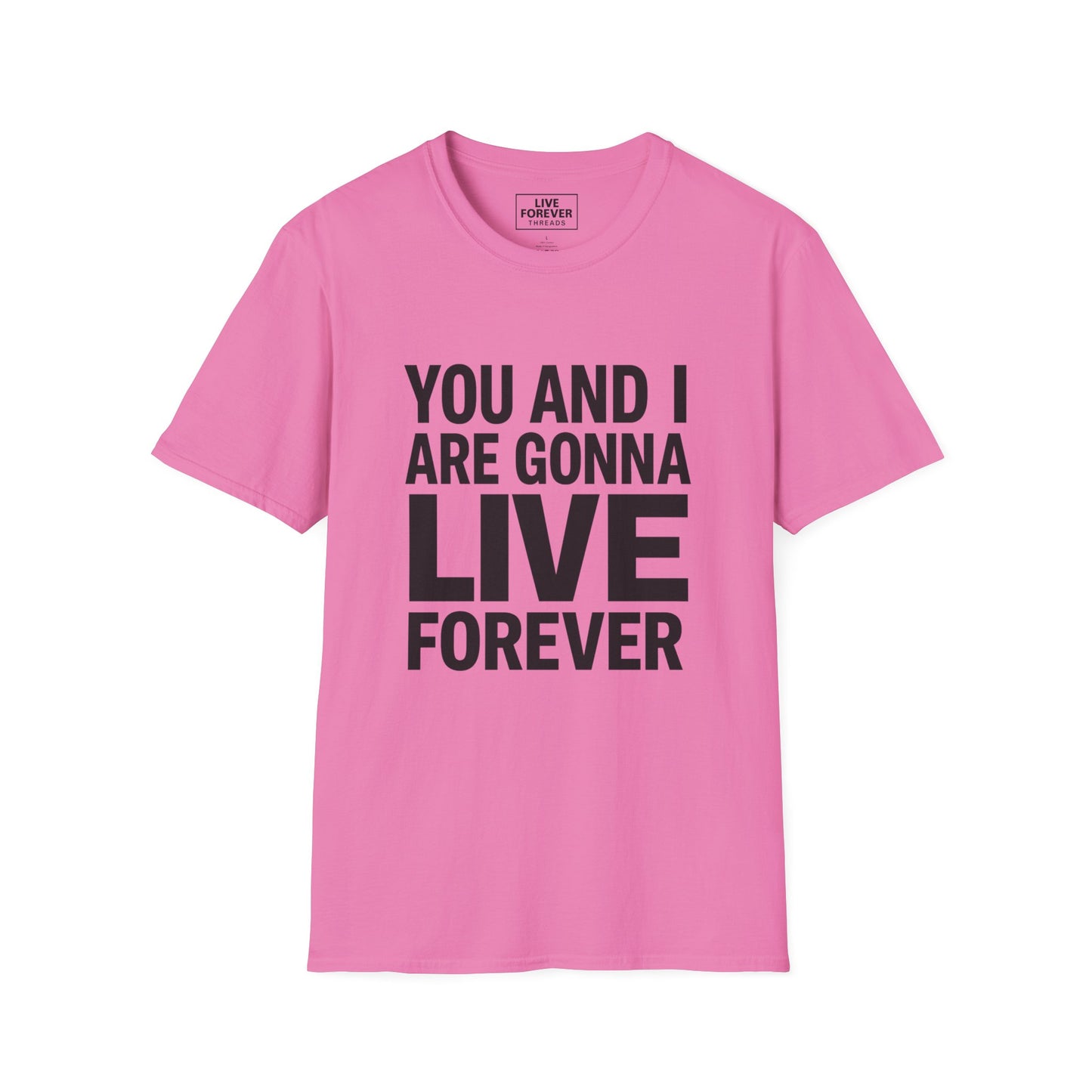 Oasis inspired Live Forever Lyric Graphic T-Shirt