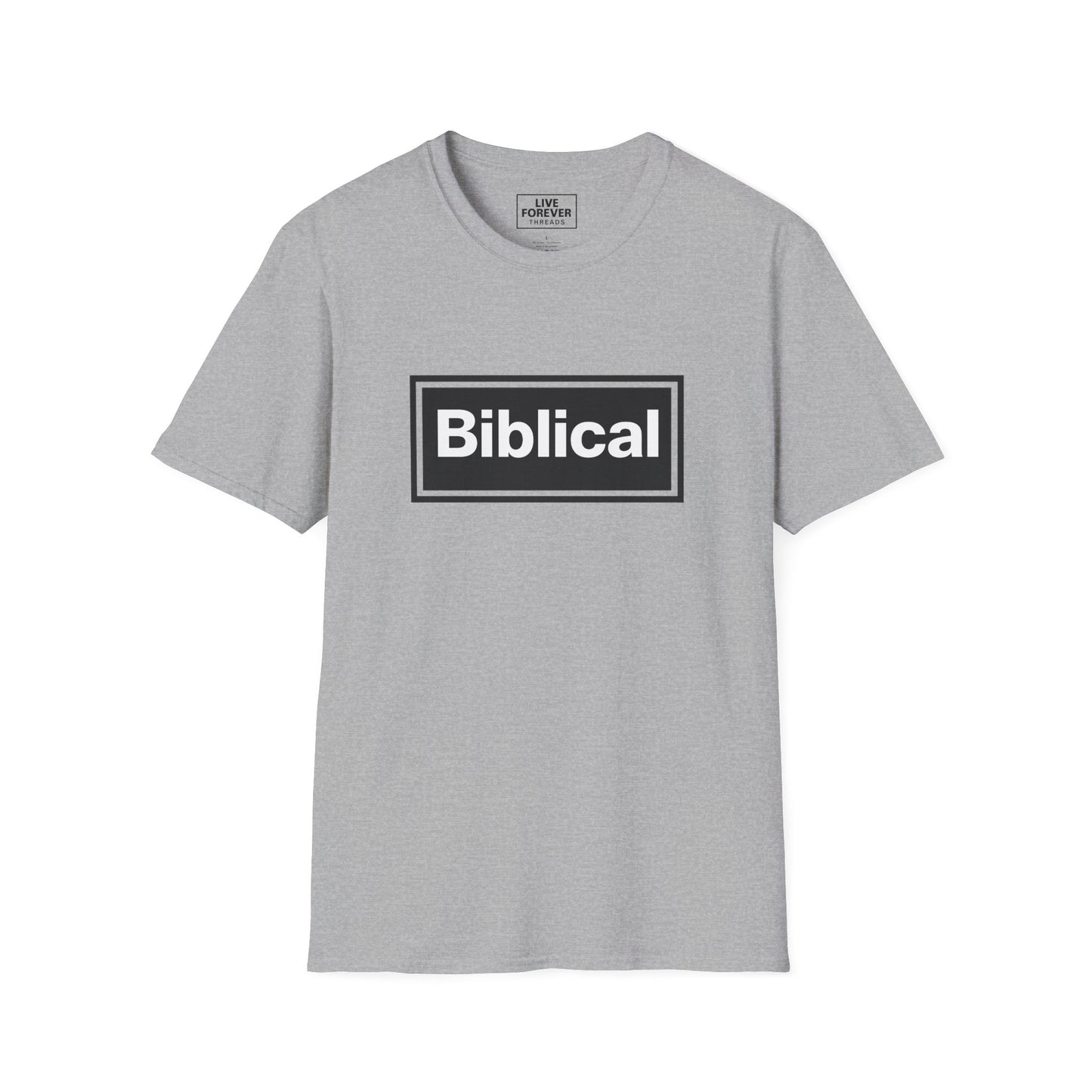 Biblical Oasis-Inspired T-Shirt – Britpop Graphic Tee for True Fans | Live Forever Threads