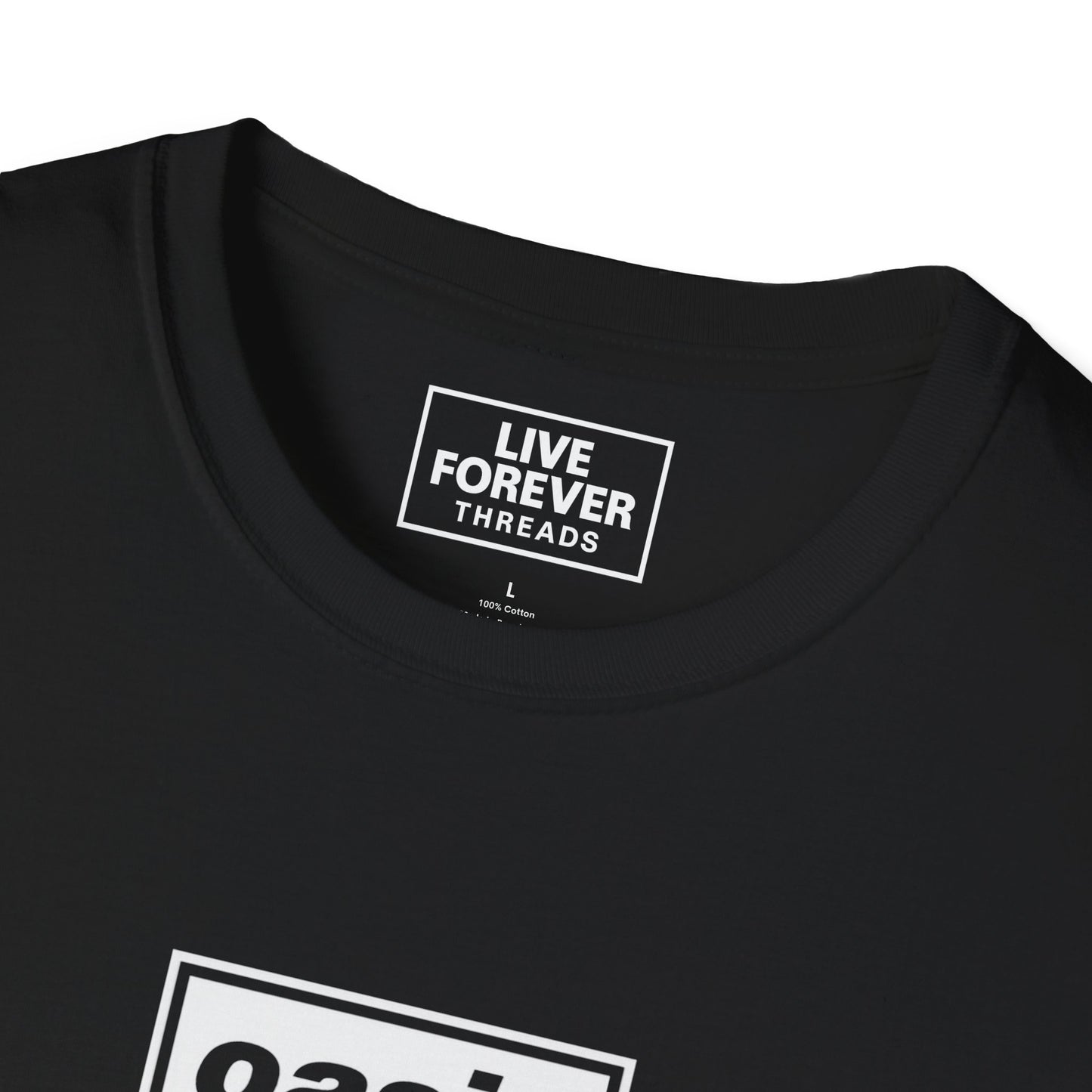 "Oasis inspired ‘This Is Not A Drill’ Frequency T-Shirt design Liam & Noel Gallagher Fan Merch"