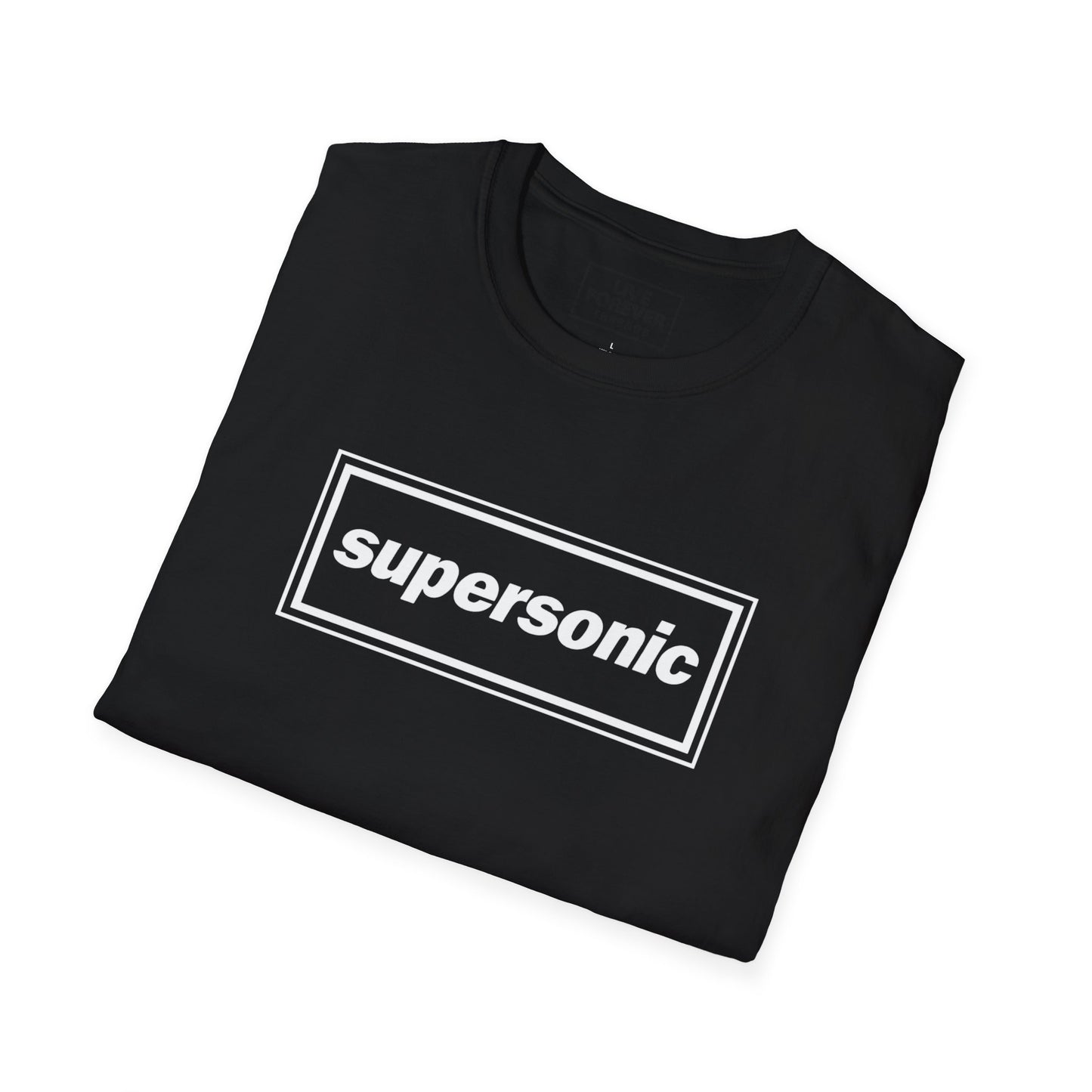 Oasis Inspired 'Supersonic' Lyric Logo T-Shirt