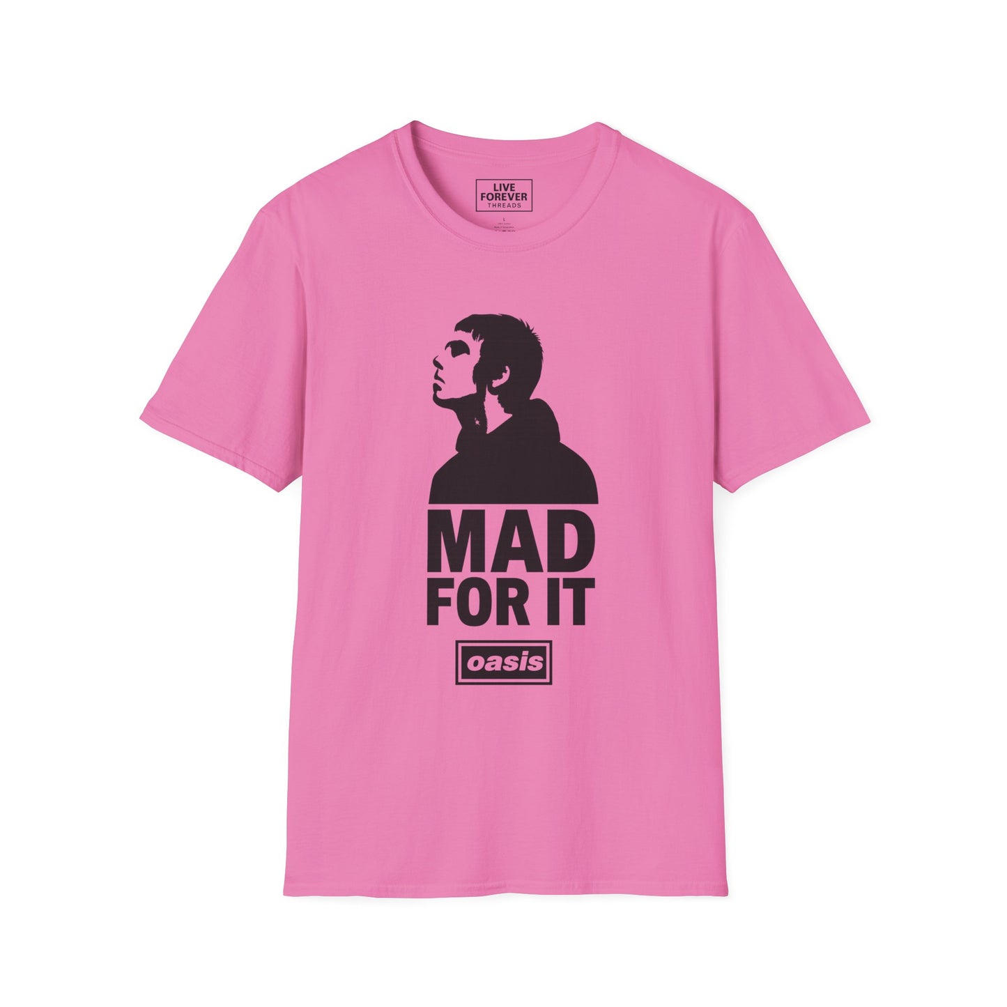 Oasis Inspired 'Mad For It' – Liam Gallagher Graphic T- Shirt