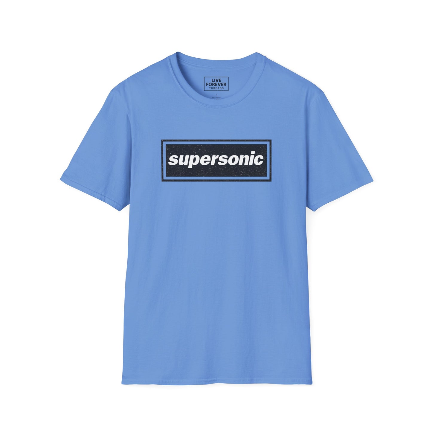 Oasis Inspired 'Supersonic' Lyric Logo T-Shirt