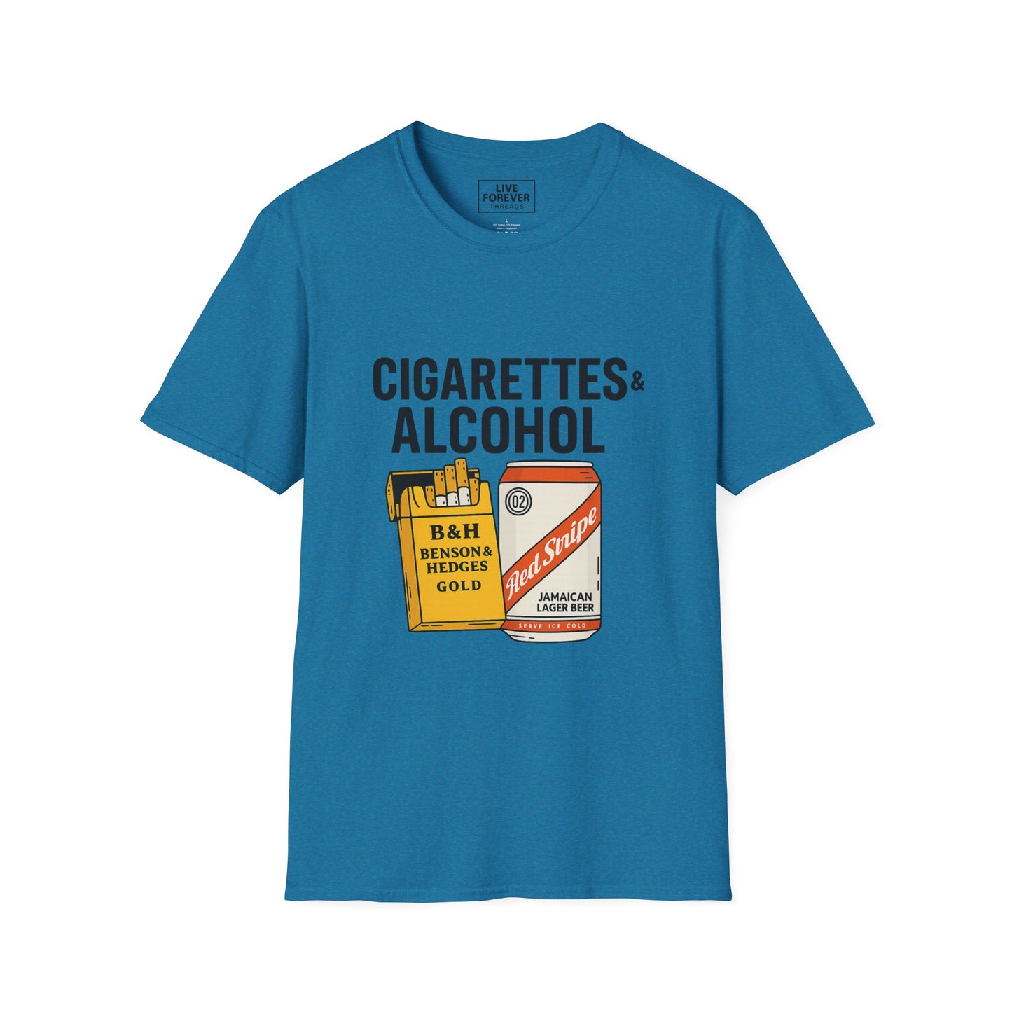 Cigarettes & Alcohol - Oasis Inspired Lyric T-Shirt
