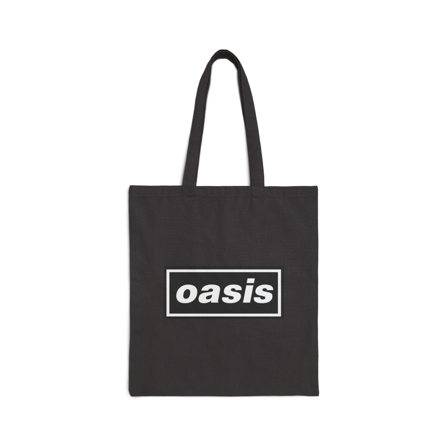 Oasis Cotton Canvas Tote Bag - Eco-Friendly Shopping Bag, Beach Tote, Gift for Music Lovers, Reusable Grocery Bag, Arts & Crafts Bag