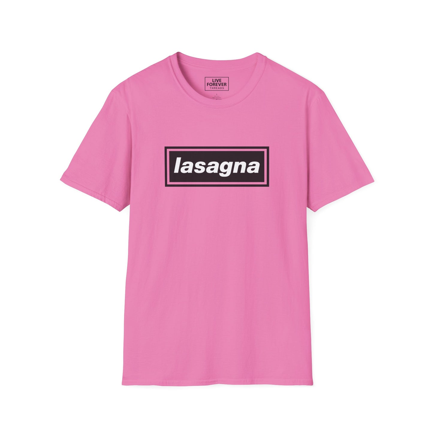 Classic Oasis Inspired Digsy's Dinner 'Lasagna' Lyric T-Shirt for true fans