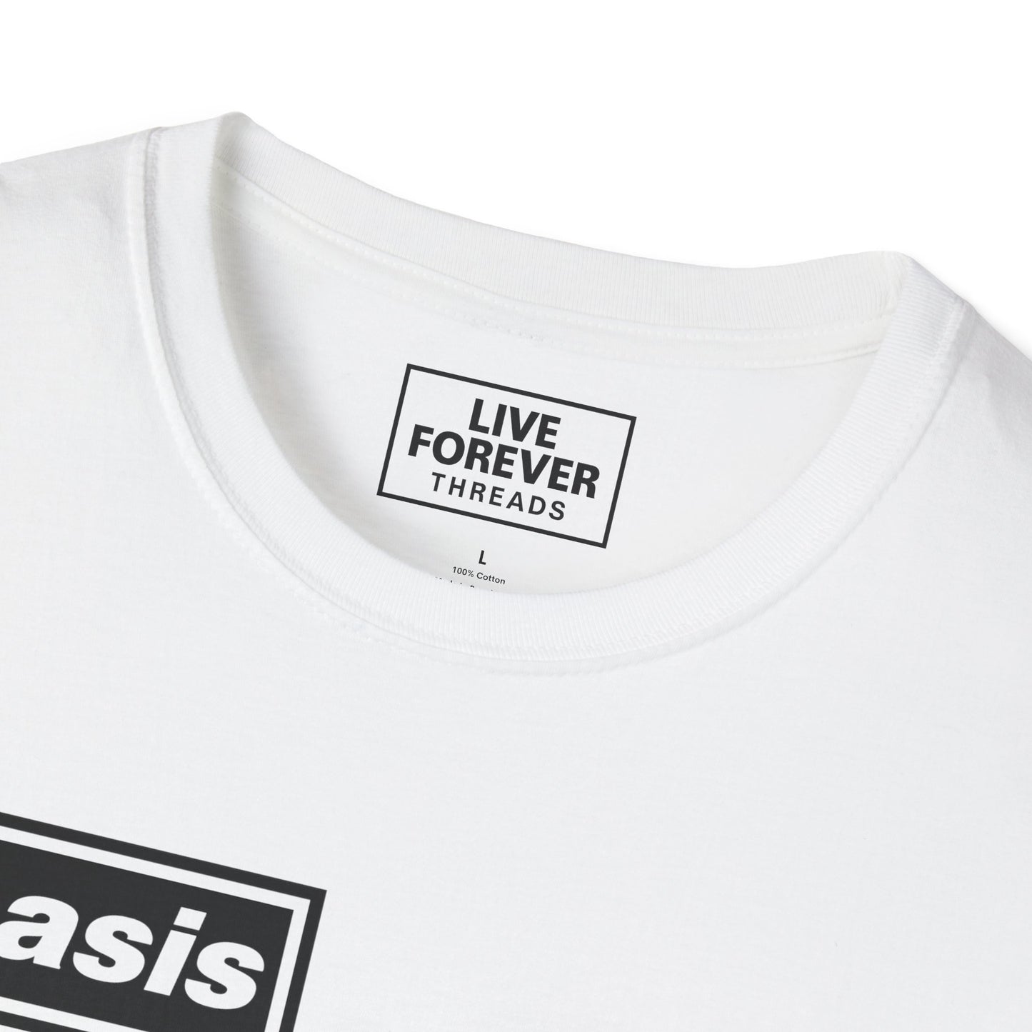 Oasis Stand By Me Inspired T-Shirt – Britpop Fan Silhouette Tee for Music Lovers"