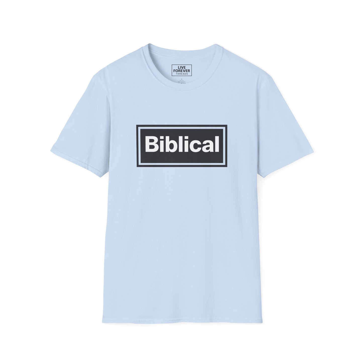 Biblical Oasis-Inspired T-Shirt – Britpop Graphic Tee for True Fans | Live Forever Threads