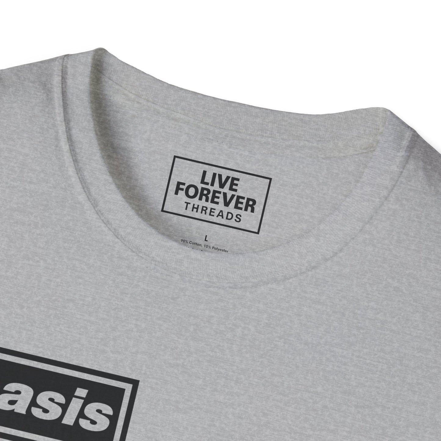 Oasis Stand By Me Inspired T-Shirt – Britpop Fan Silhouette Tee for Music Lovers"